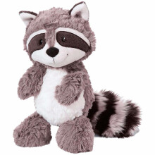 Peluche espiègle et attachante, raton laveur réaliste, peluche de qualité supérieure, idéale pour les enfants et les adolescents, 35 cm, tapis