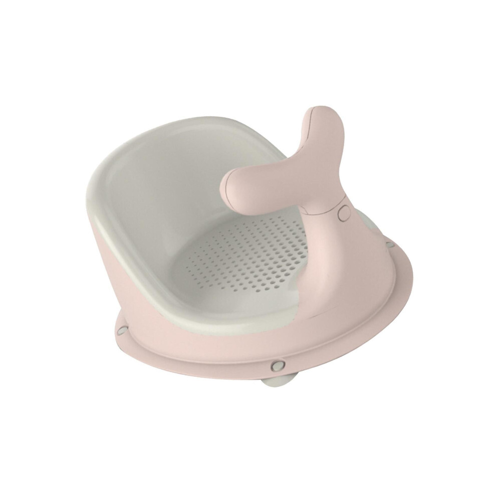 (Pink) Compact and Sturdy Infant Shower Chair with Non-Slip and Backrest-image-OPC-PNHFT7H-NEW
