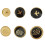 4 Pcs Multifunctional Buttons Uniform Buttons Pants-Style 5 2