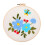 Flower Punching Needle Embroidery Set with Pattern-202 1