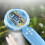 Electronic Magnifier Adjustable LED Light Multi Level Zoom For 6