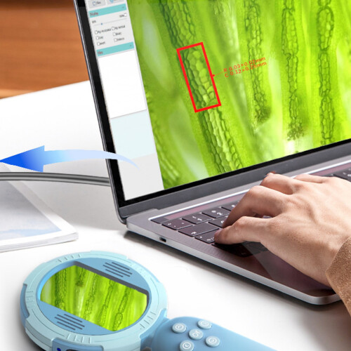 Electronic Magnifier Adjustable LED Light Multi Level Zoom For 1