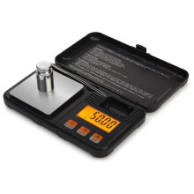 Bilancia elettronica, mini bilancia per gioielli con piattaforma in acciaio inossidabile per alta precisione, modalità di pesatura multiple,