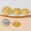Clothes Button Hollow Flower Button Metal Button Sewing-Style 6 5