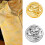 Clothes Button Hollow Flower Button Metal Button Sewing-Style 6 3