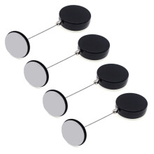 4Pcs Retractable Tether for Key Up to 100cm Long Retractable