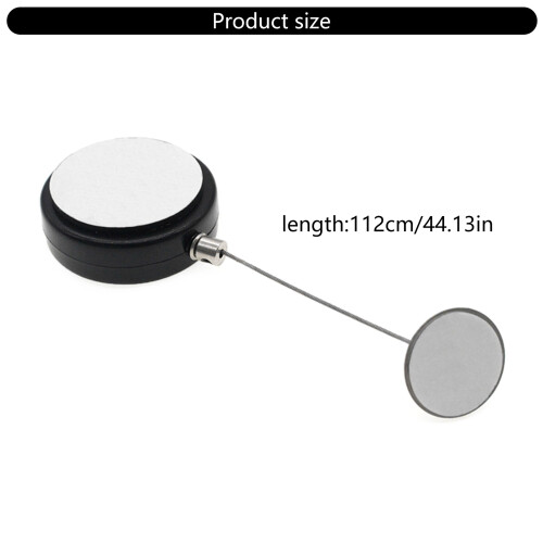 4Pcs Retractable Tether for Key Up to 100cm Long Retractable 1