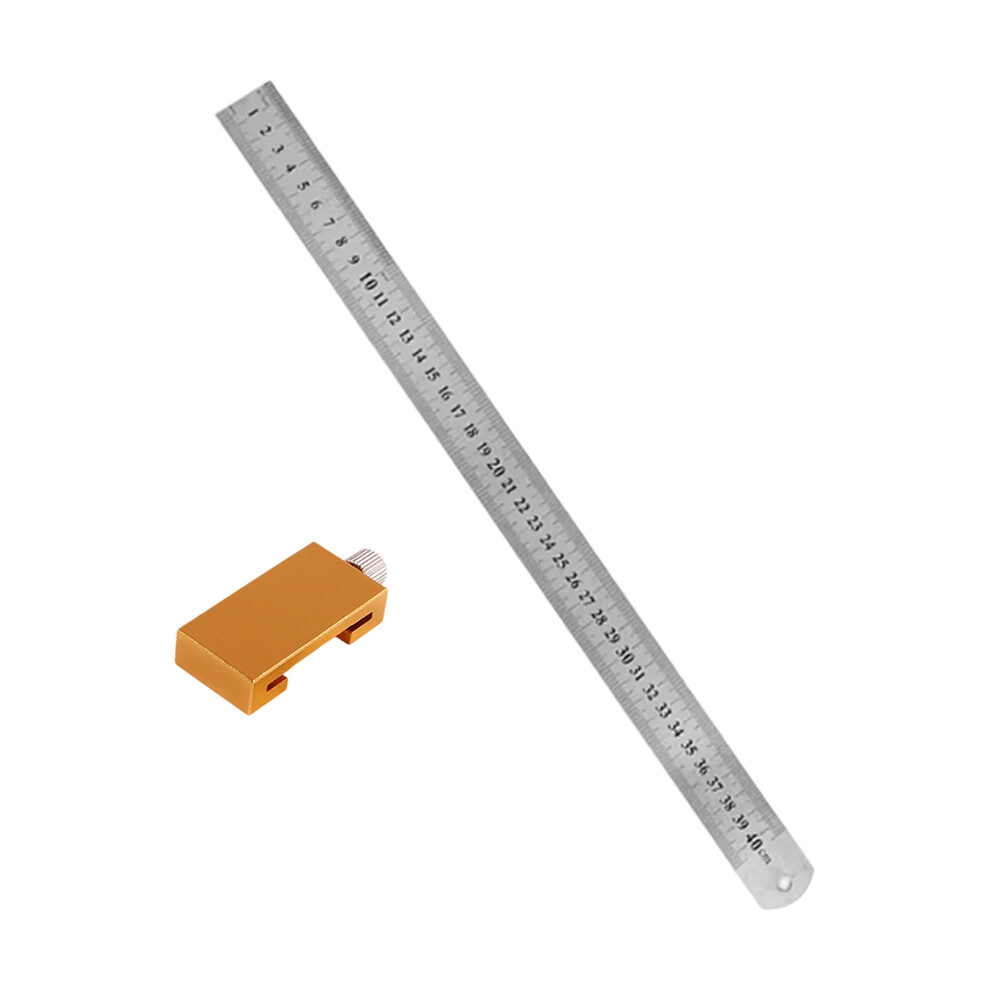 Professional Woodworking Gauges With Positioning Block-40Cm 7696000811451