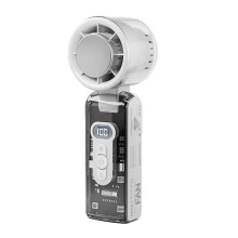 Multi Speed Personal Cooling Device USB Rechargeable-White