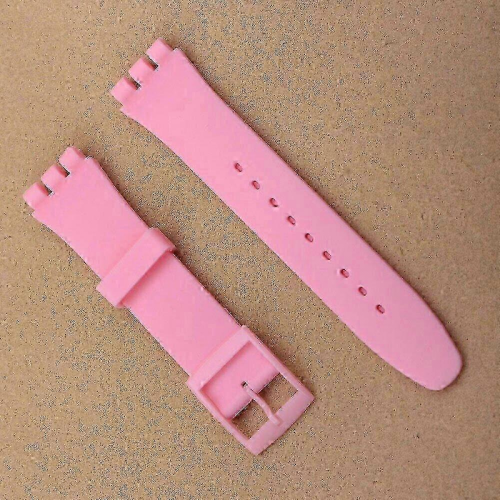 Soft 20mm TPU Watch Strap Replacement - Silicone Band for Wristwatches