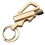 Fire starter keychain for camping with bottle opener and refillable flint 1
