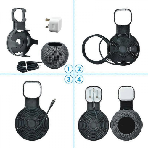 Outlet Wall Mount Holder For Homepod Mini Space Saving Accessory 2