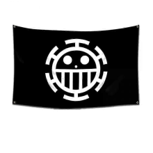 One Piece Pirate Skull Flag Home Bedroom Wall Decor Banner Painting Luffy Straw Hat Pirates Flag Toy Stapestries Wall Stickers