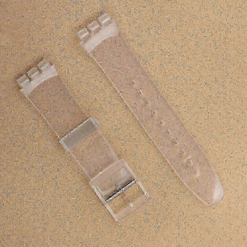 Soft 20mm TPU Watch Strap Replacement - Silicone Band for Wristwatches