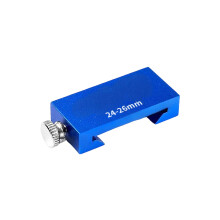 Alloy Measuring Ruler Positioning Block with Clear Scale-26mm