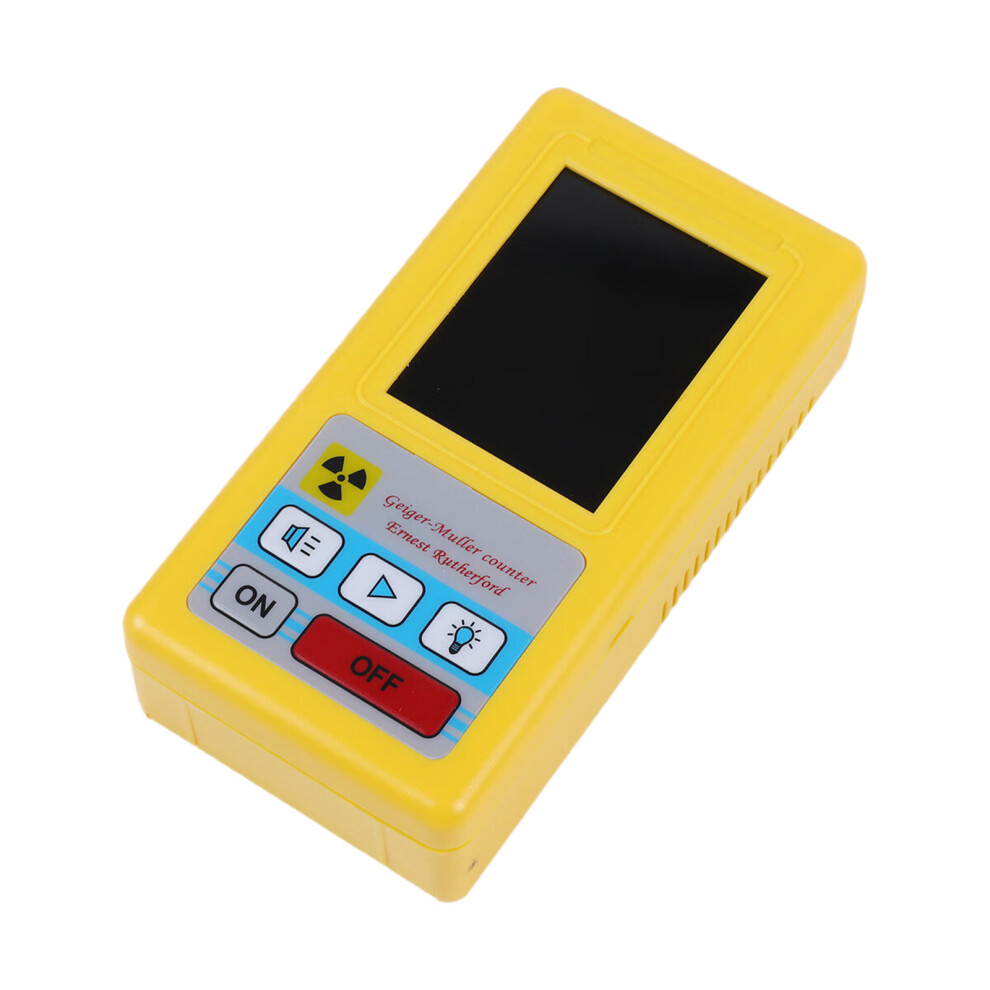 Yellow Nuclear Radiation Detector Sensitive Wide Measurement