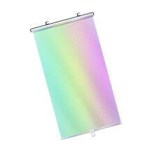 Sun Heat Resistant Blinds Heavy PVC Fabric For Indoor Outdoor-L