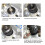 Easy Carry Aluminum Valves Spring Micrometer High Accuracy 6