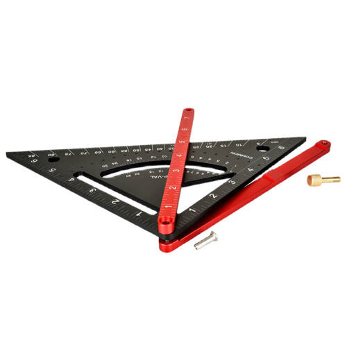 7Inch Carpentry Square Try Square Triangles Ruler Metric