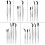 Rustproof Tweezers With Protective Silicone Tip Secure-Set 5 2