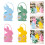 2pcs Sophisticated Easter Rabbit Gift Bags Portable Easter-Blue 3