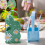 2pcs Sophisticated Easter Rabbit Gift Bags Portable Easter-Blue 7
