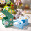 2pcs Sophisticated Easter Rabbit Gift Bags Portable Easter-Blue 6