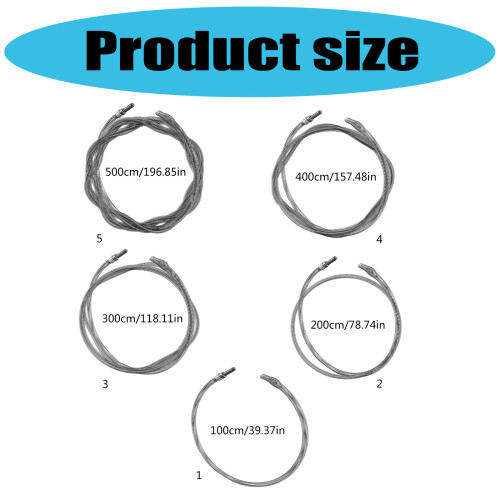 Professional Drain AugSnake Spring Tool With-4 meters 2