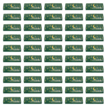 50pcs Eid Mubarak Card Money Gifts Card Holders 2025-Green