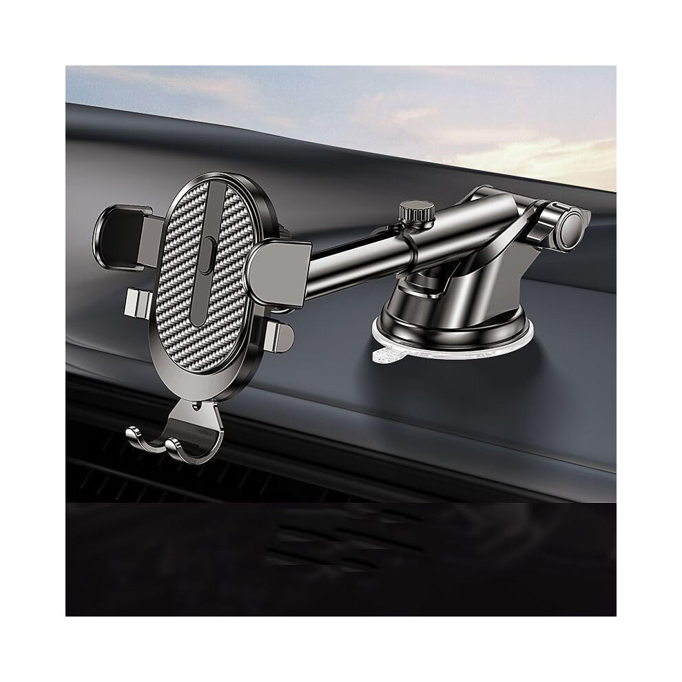Car Phone Holder Mpv Antislip Shockproof Stability Stand With Stable Hook Clip 9067246208011