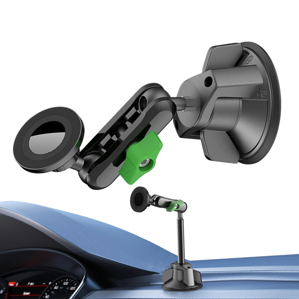 Magnetic Car Phone Holder With 360 Rotation And Vacuum Suction Grip For Dashboard And Windshield 9067246208035