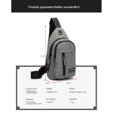 Zaino a tracolla personalizzato con logo, zainetto alla moda per passeggiate, corsa ed escursionismo, adatto a tutti i giovani.