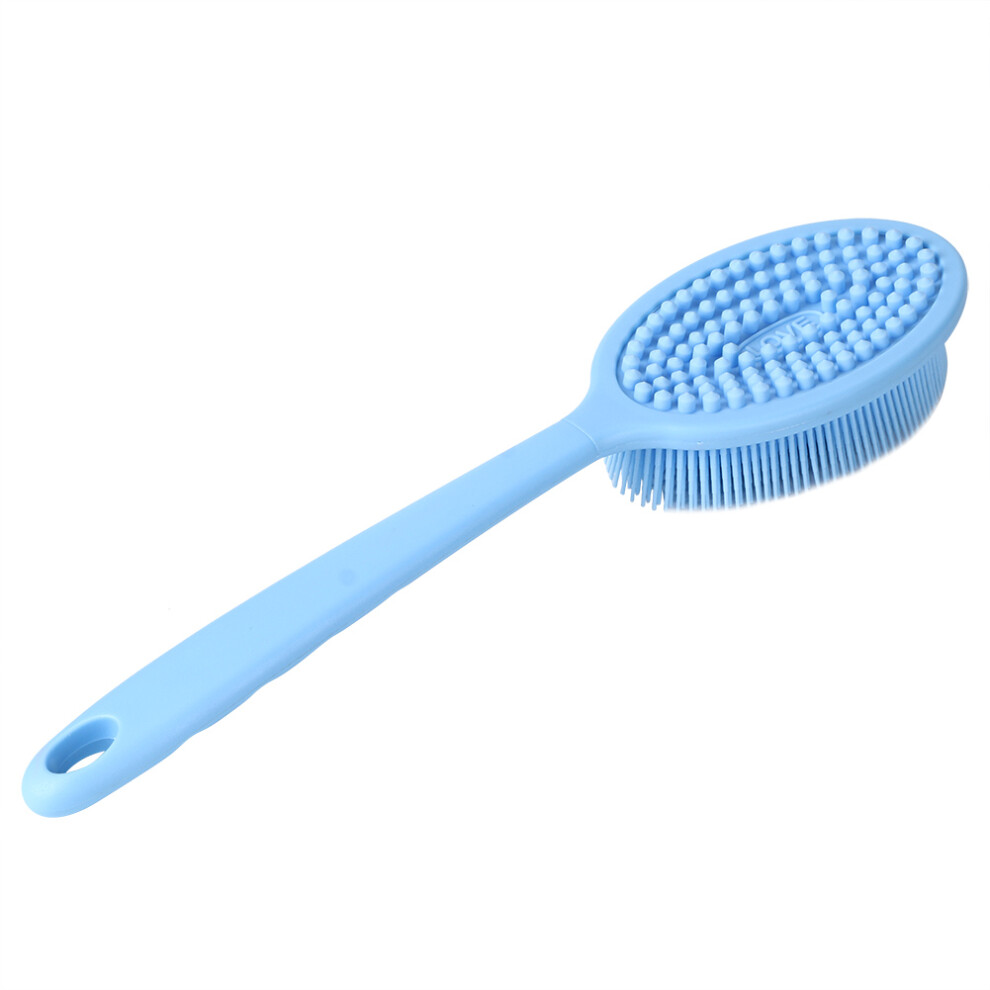 Sensitive Skin's Best Friend: Long-Handled Silicone Body Scrubber Provides A Gentle Yet Deep Cleansing Shower Experience