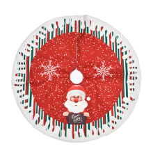 Weihnachtsdeko, perfekte Weihnachtsbaumdecke mit Leuchteffekt, hochwertiger Stoff für festliche Dekorationen