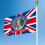 Εξωτερική σημαία Union Jack, αντιστέκεται στο ξεθώριασμα βρετανικής σημαίας με 5