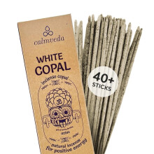 Calmveda WhiteCopalThickNaturalResinIncenseSticks