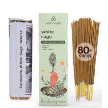 Calmveda White Sage Incense 80 Sticks Cleansing