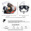 Helmet accessories Full Face Half Helmet Motorcycle,L,17 3