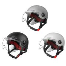 Helmet accessories Motorcycle Helmet Men Woman Electric,White