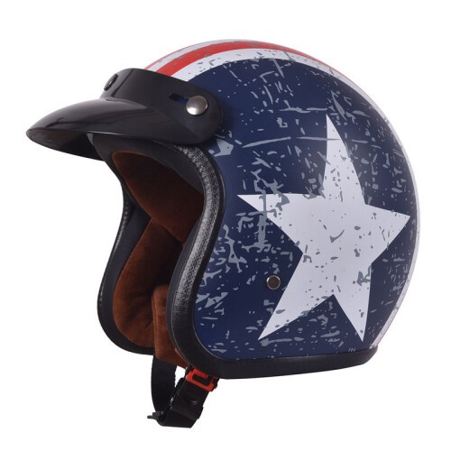 Helmet accessories Women Retro Open Face 3/4,M,9