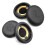 Leather Replacement Ear Pads compatible for Jabra ELITE 45H Evolve2,Black 1