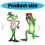 Figurines de couple de grenouilles,-grenouille de cour 4