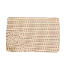 Tapis de bain en PVC antidérapant, facile à-beigeaa Style 2