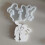 Hasenfamilie Silikon-Kerzenformen, 3D-Kaninchen, 4