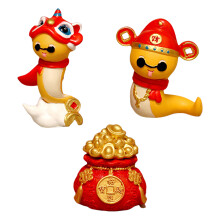 Schöne Schlangenfigur als Ornament für Neujahrsfeierlichkeiten-4