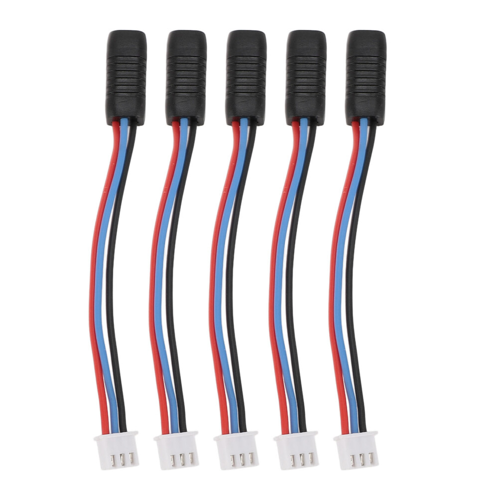 5Pcs Rc Crawler Battery Adapter Ph2.0 3P Female To Male 643505180398