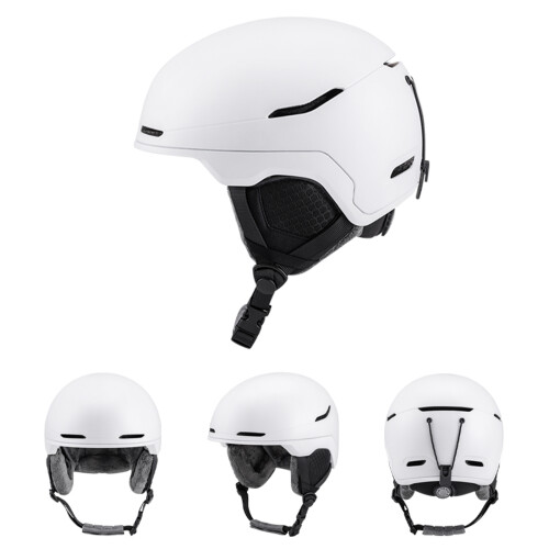 Ski Helmet Safety Lightweight EPS PC Shell Adjustable Velvet Interior 1