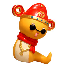 Einzigartiges Schlangen-Jahresdekorationsornament, schön für-2