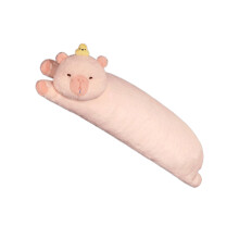 Entspannende lange Capybara-Kissen mit hervorragender-Rosa L