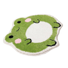 Duschvorleger mit Tiermotiv, saugfähige Badezimmermatte,-Grün 1